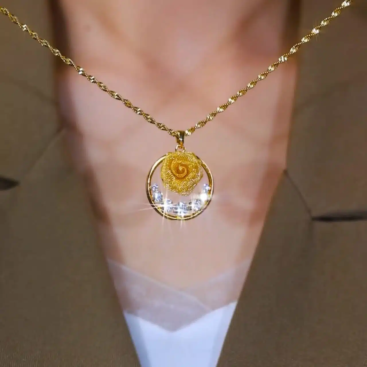 Golden Vibe Necklace - Image 5