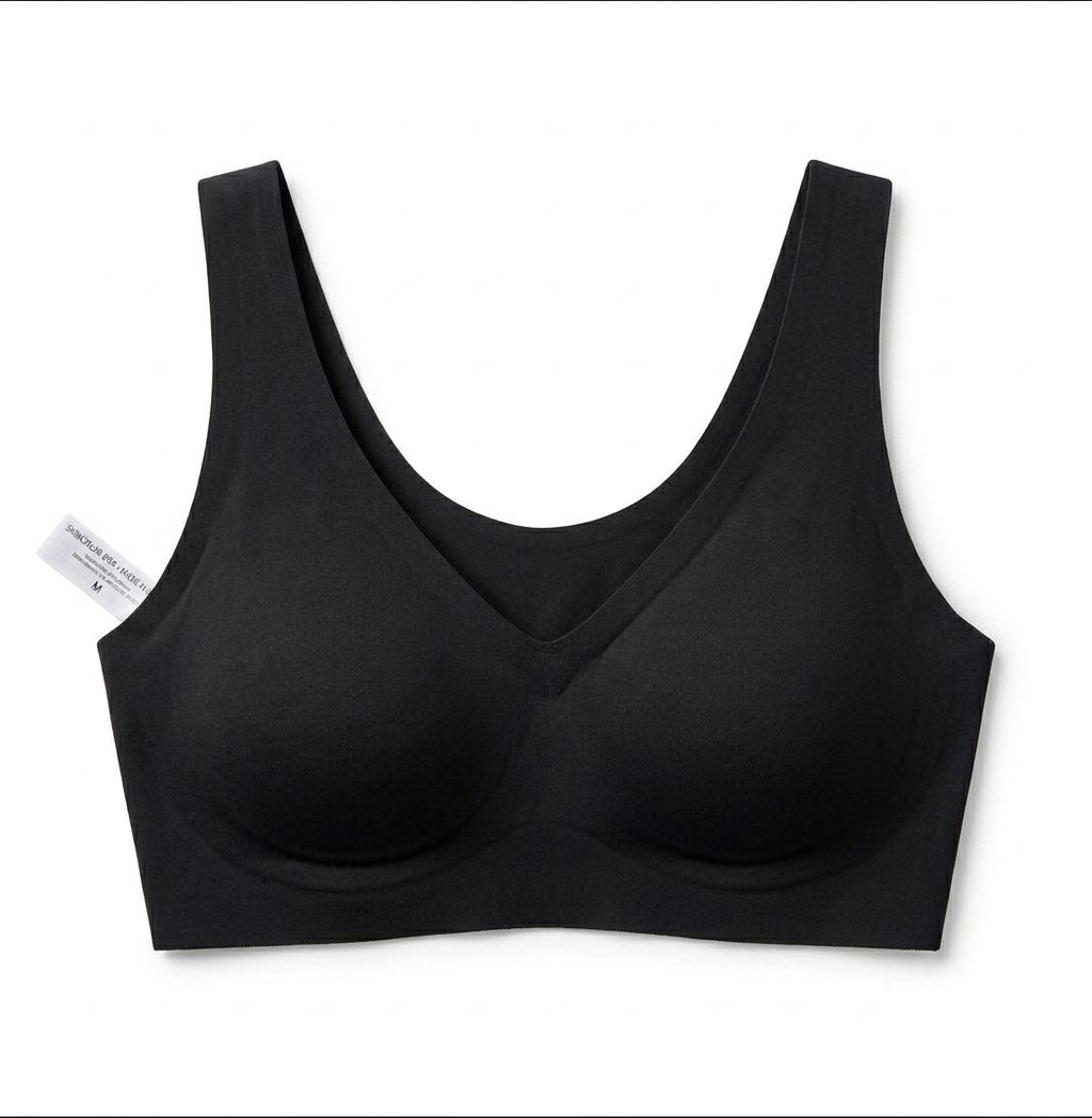 Seamless Breathable Net Air Bra with Cotton Fabric - Image 3