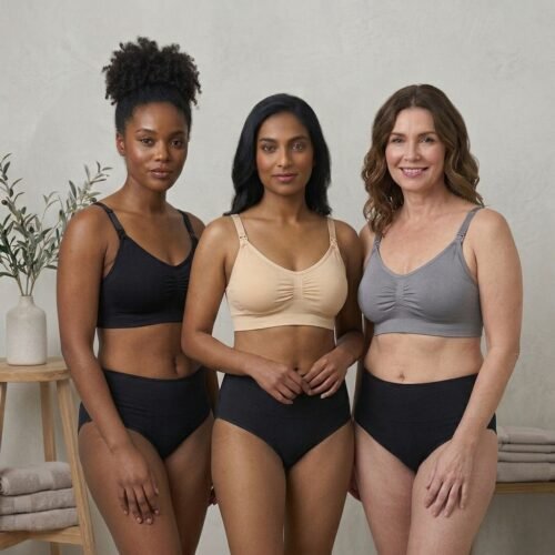 Ultimate Comfort Cotton Cross Nursing Bra – Breathable Maternity & Feeding Bra